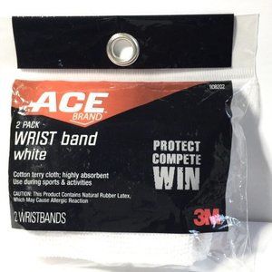 ACE Wristbands Twin Pack 2 Wrist Bands